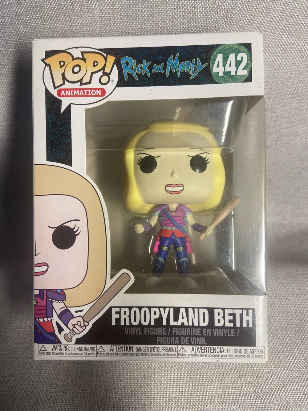 Funko Pop! Animation Rick and Morty #442 Froopyland Beth - Blonde